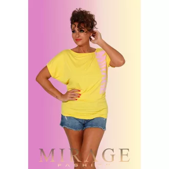 Mirage Gizella rövid állású felső, sárga