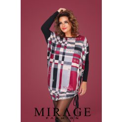 Mirage Bonbon oldalt megkötős tunika, mintás