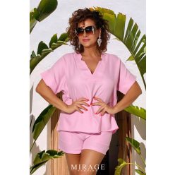 Mirage Esmeralda lenvászon felső, babarózsaszín