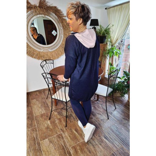 Fashion by Nono Szendy zippes ruha, púder-farmer