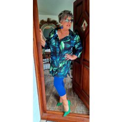 Fashion by Nono Bringa ingtunika, levél mintás