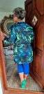 Fashion by Nono Bringa ingtunika, levél mintás