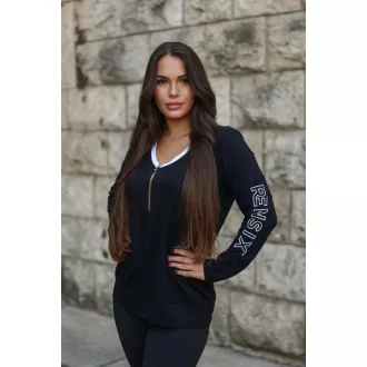 Rensix Gemini V nyakú zippes felső, fekete