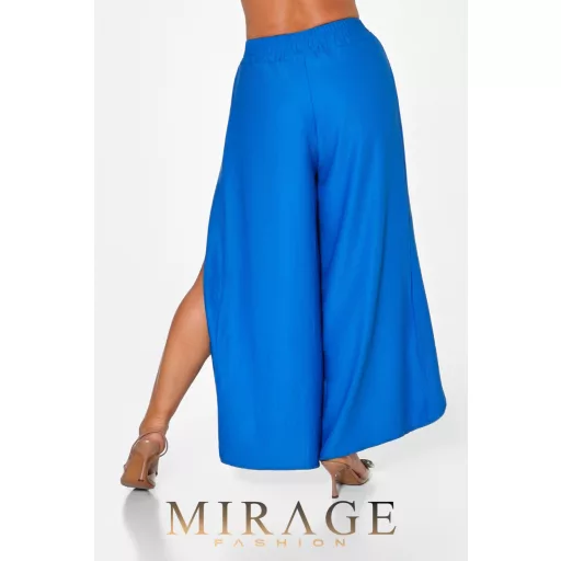 Mirage Dráma silky szatén lepke fazonú nadrág, királykék