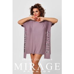 Mirage Berill oldalt hosszabb tunika, fangó