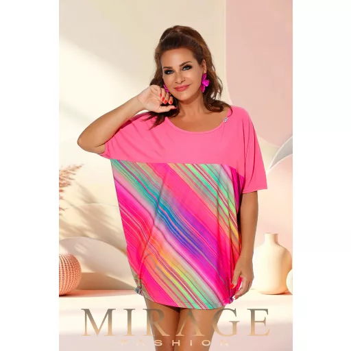 Mirage Bridget bő tunika, mintás
