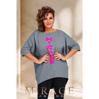 Mirage Abigail bő tunika, szürke