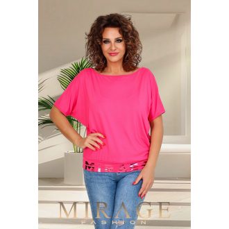 Mirage Denerisz nyomott felső, pink