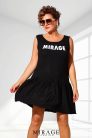 Mirage Rege fodros pamut trikóruha, fekete