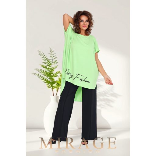 Mirage Csalka lezser tunika, almazöld