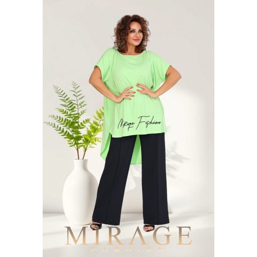 Mirage Csalka lezser tunika, almazöld