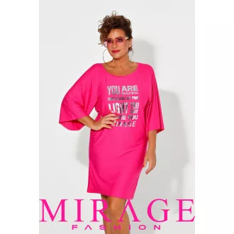 Mirage Jude denvér ujjú tunika, pink