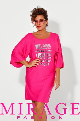 Mirage Jude denvér ujjú tunika, pink