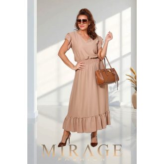 Mirage Letícia gumis derekú maxiruha, bézs
