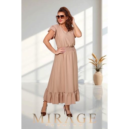 Mirage Letícia gumis derekú maxiruha, bézs