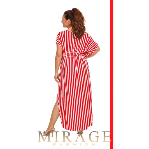 Mirage Dublin pamut maxiruha, piros-fehér csíkos