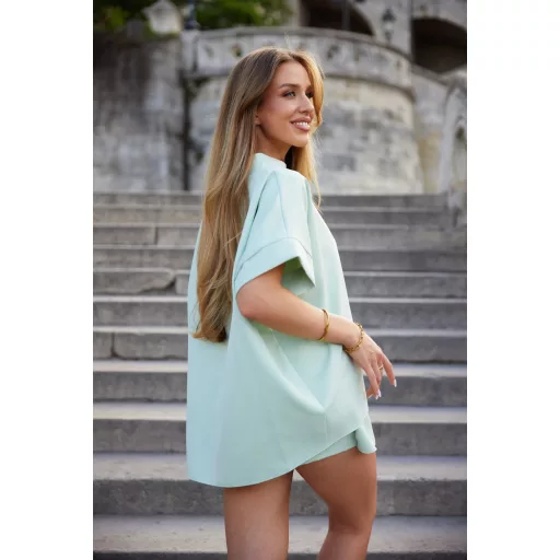 Anna Russo Gemini oversize felső, menta