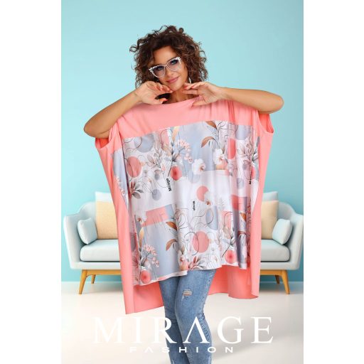 Mirage Zendaja lepel tunika, papaya