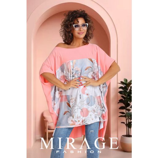 Mirage Zendaja lepel tunika, papaya