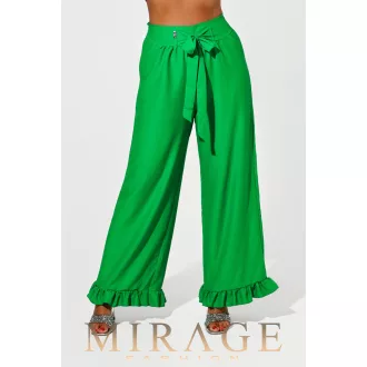 Mirage Drakarisz silky szatén nadrág, zöld