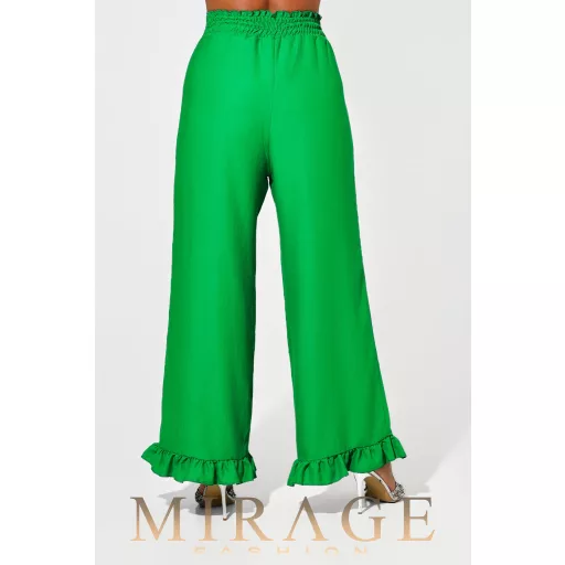 Mirage Drakarisz silky szatén nadrág, zöld