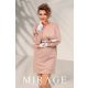 Mirage Bria csipke ujjú ruha, cappuccino