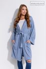 Anna Russo Spring megkötős kardigán, kék
