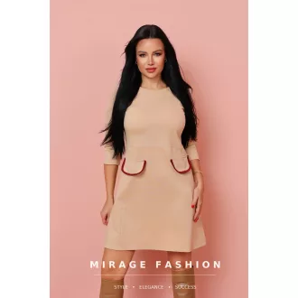 Mirage Valentina Puntó ruha, bézs