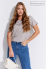 Anna Russo Polly basic felső, fangó