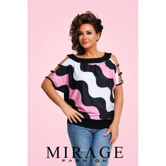 Mirage Babett rollnis felső, hullámos