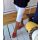 Fashion by Nono 3/4-es leggings, fehér