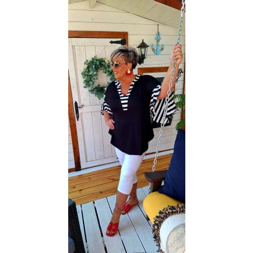 Fashion by Nono 3/4-es leggings, fehér