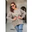 Mirage Ottília jacquard puntó pulóver, mintás