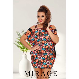 Mirage Venezia vállán pántos tunika, mintás