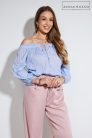 Anna Russo Flowy blúz, virágos