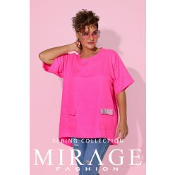 Mirage Berkenye lenvászon felső, uv pink