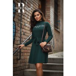 Rensix Fantasy A vonalú ruha, smaragdzöld