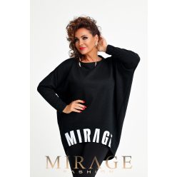 Mirage Sevilla anyagában mintás tunika, fekete
