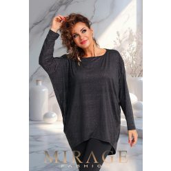 Mirage Sevilla alkalmi tunika, éjfekete