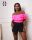 Rensix Summer fodros felső, UV pink