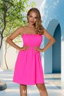 Mirage Sára poliamid gumírozott ruha, UV pink