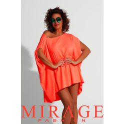 Mirage Bella silky szatén lepel tunika, UV korall