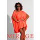 Mirage Bella silky szatén lepel tunika, UV korall
