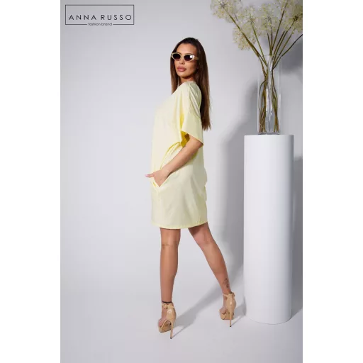 Anna Russo Paulina swarovski köves ruha, vanília