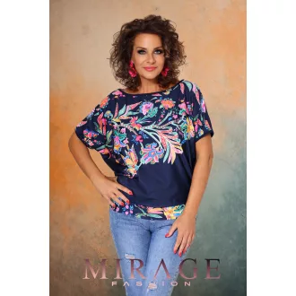Mirage Aslan passzés felső, virágos