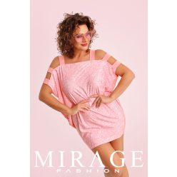 Mirage Kelli pántos tunika, púder mintás