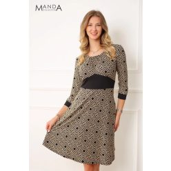 Manda Cube loknis alkalmi ruha, mintás