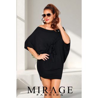 Mirage Cecília elején húzott tunika, fekete
