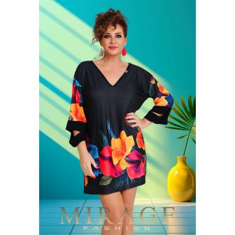 Mirage Niké vágott ujjú tunika, virágos