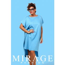 Mirage Jurassic bő lenvászon ruha, kék